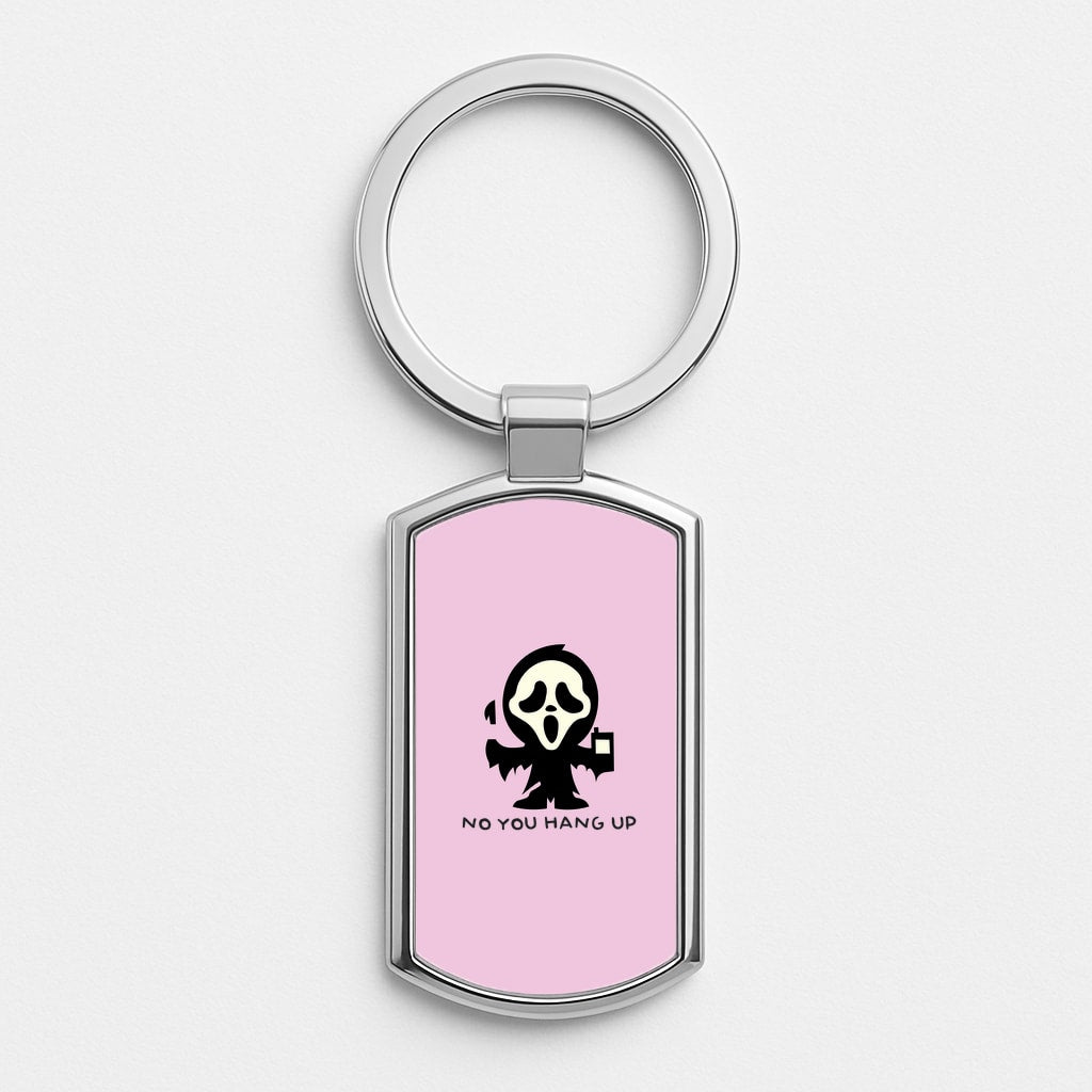 Baby Ghostface - Scream Silver Keyring