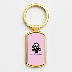 Baby Ghostface - Scream Gold Keyring