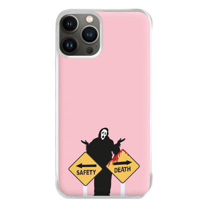 Safety Or Death - Scream Phone Case for iPhone 11 Pro Max