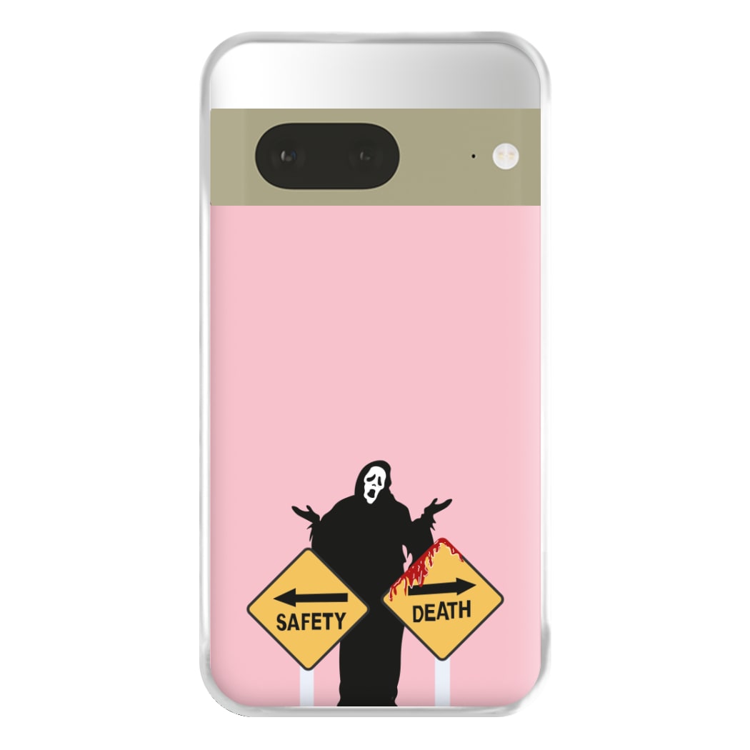 Safety Or Death - Scream Phone Case for Google Pixel 7a