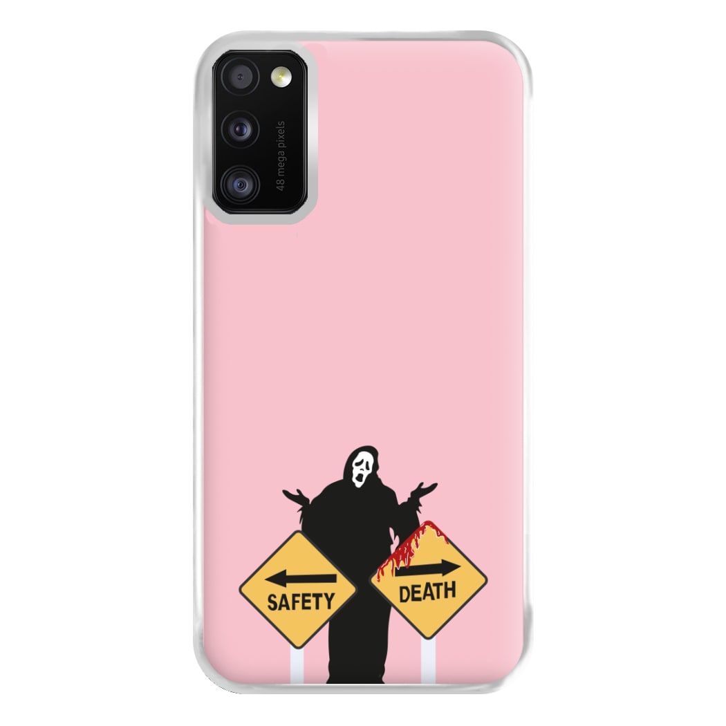 Safety Or Death - Scream Phone Case for Galaxy A41