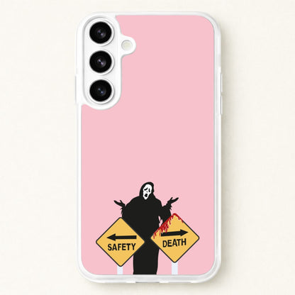 Safety Or Death - Scream Phone Case for Galaxy S26 Plus