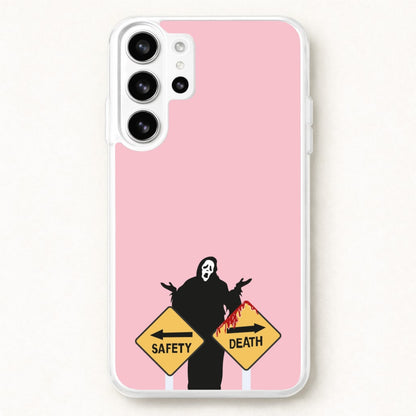 Safety Or Death - Scream Phone Case for Galaxy S26 Ultra