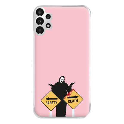 Safety Or Death - Scream Phone Case for Galaxy A13