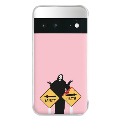 Safety Or Death - Scream Phone Case for Google Pixel 6a