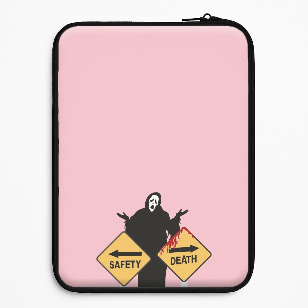 Safety Or Death - Scream Universal Laptop Sleeve