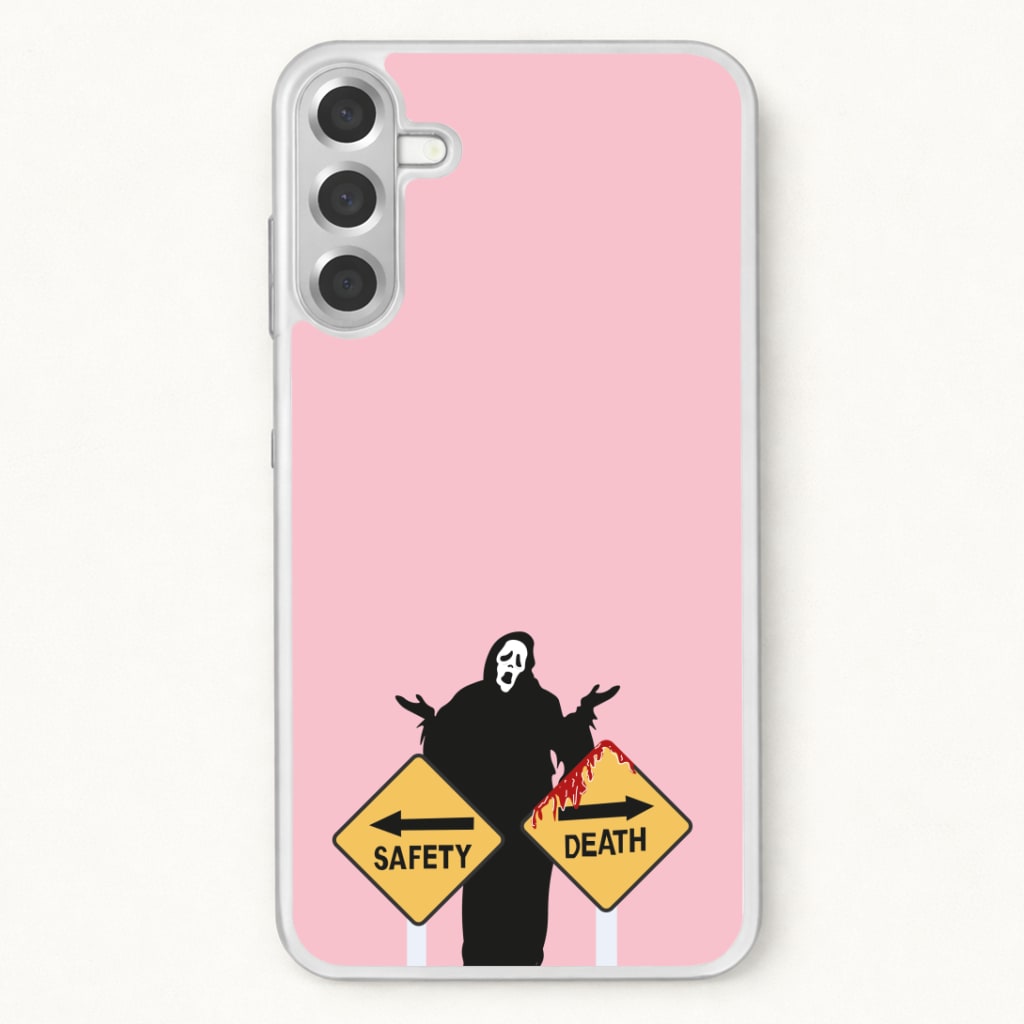 Safety Or Death - Scream Phone Case for Galaxy A37
