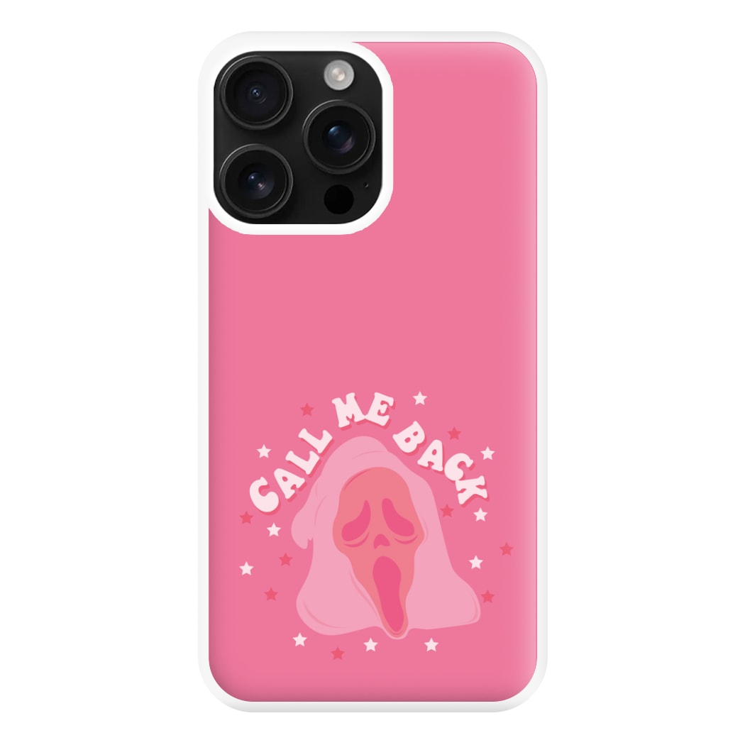 Call Me Back Ghostface - Scream Phone Case