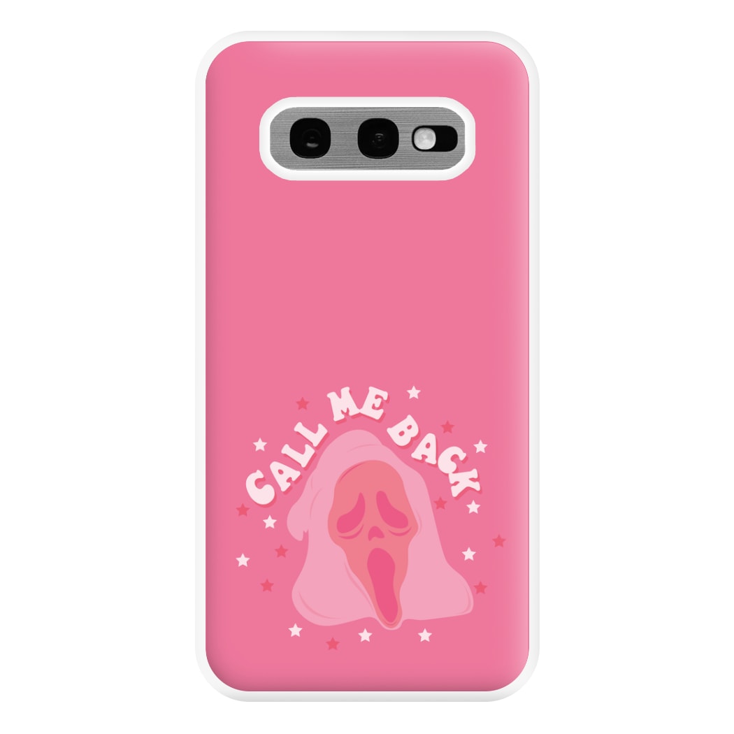 Call Me Back Ghostface - Scream Phone Case for Galaxy S10e