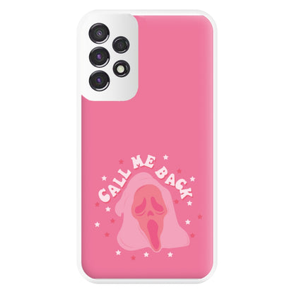 Call Me Back Ghostface - Scream Phone Case for Galaxy A53