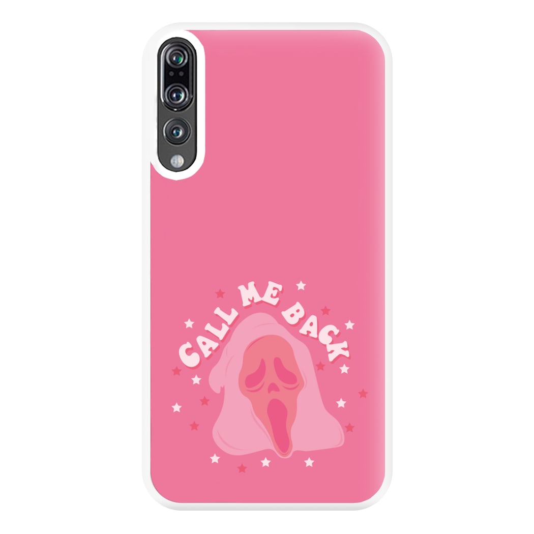 Call Me Back Ghostface - Scream Phone Case for Huawei P20 Pro