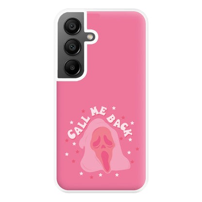 Call Me Back Ghostface - Scream Phone Case for Galaxy A55