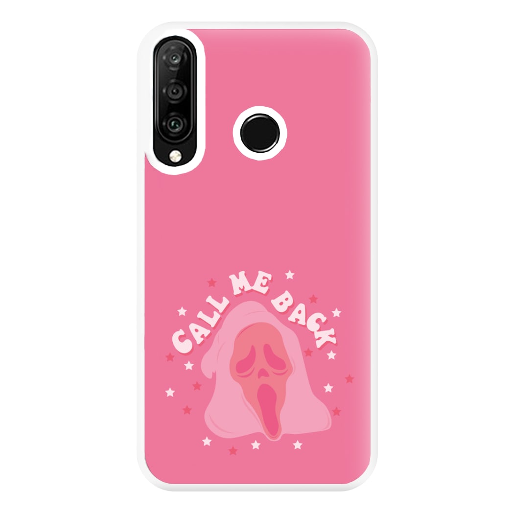 Call Me Back Ghostface - Scream Phone Case for Huawei P30 Lite