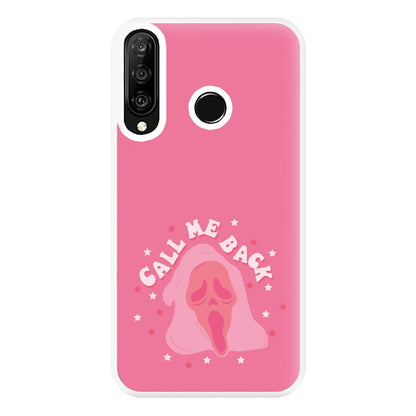 Call Me Back Ghostface - Scream Phone Case for Huawei P30 Lite