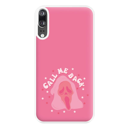 Call Me Back Ghostface - Scream Phone Case for Huawei P20