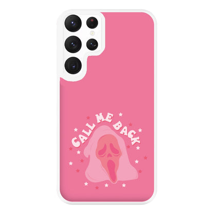 Call Me Back Ghostface - Scream Phone Case for Galaxy S22 Ultra