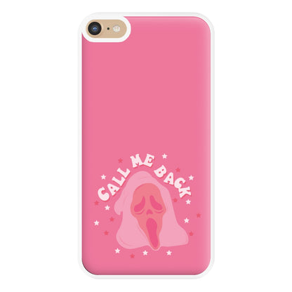 Call Me Back Ghostface - Scream Phone Case for iPhone 6 Plus / 7 Plus / 8 Plus