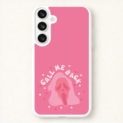 Call Me Back Ghostface - Scream Phone Case for Galaxy S26