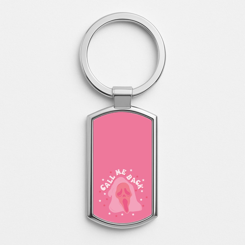 Call Me Back Ghostface - Scream Luxury Keyring