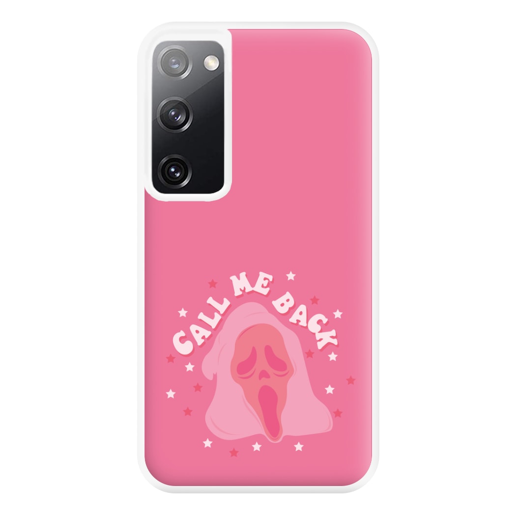 Call Me Back Ghostface - Scream Phone Case for Galaxy S20