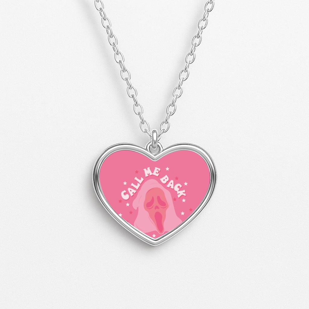 Call Me Back Ghostface - Scream Necklace