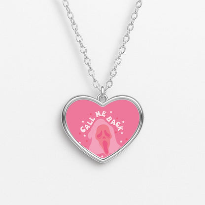 Call Me Back Ghostface - Scream Necklace