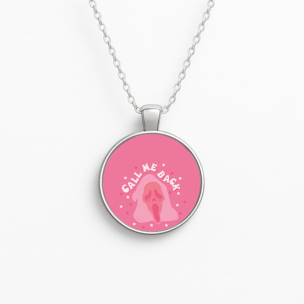 Call Me Back Ghostface - Scream Necklace