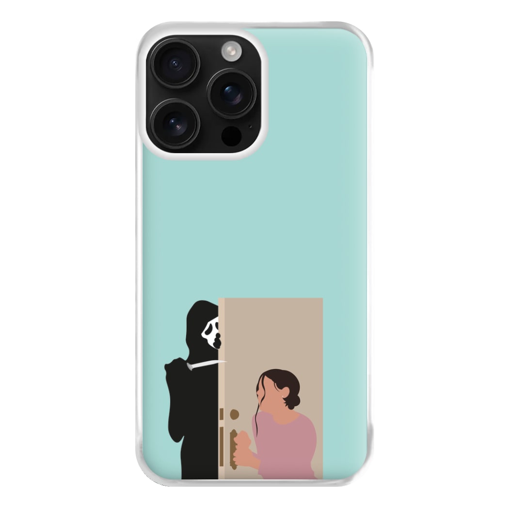 Tara And Ghostface - Scream Phone Case