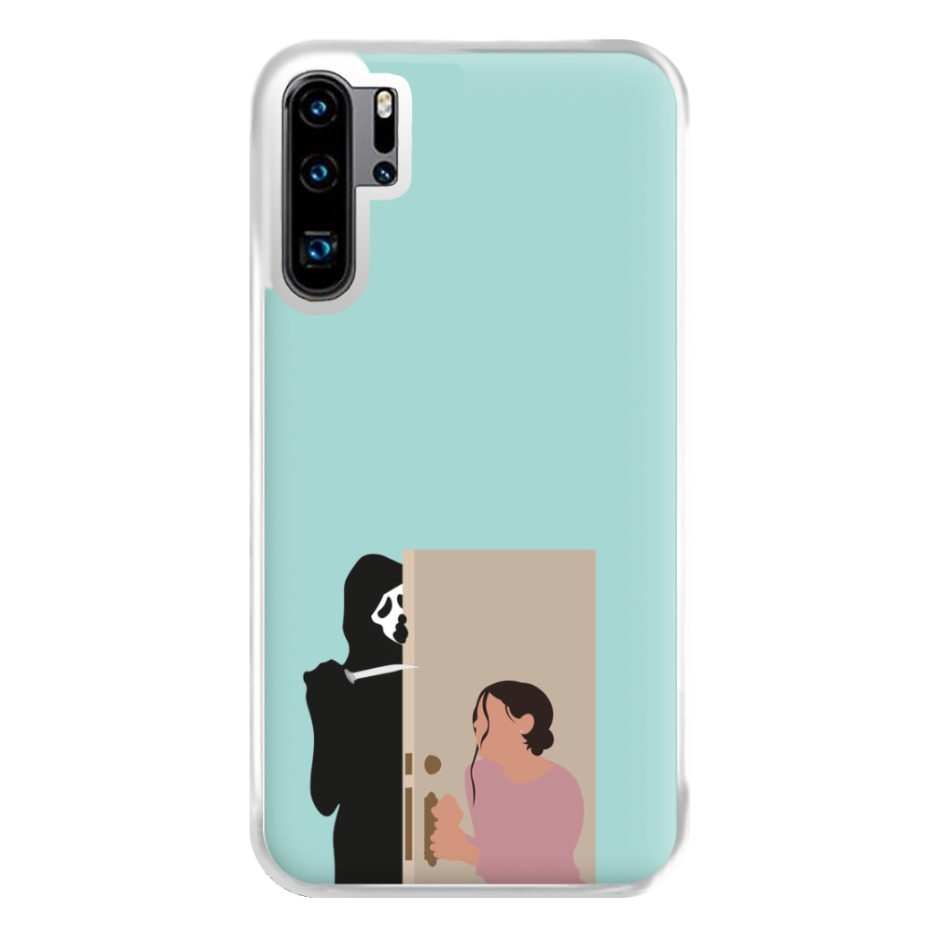 Tara And Ghostface - Scream Phone Case for Huawei P30 Pro