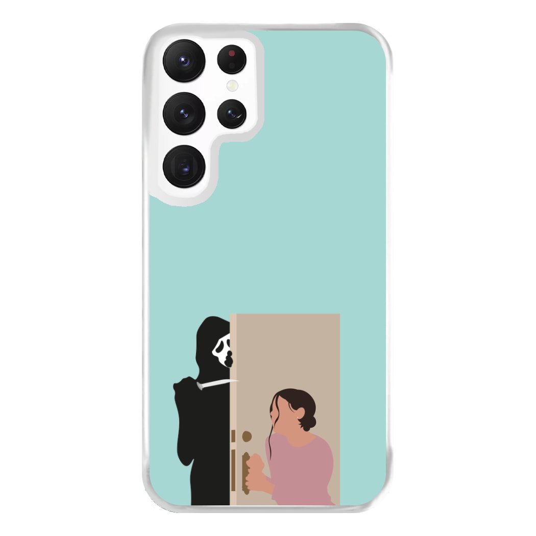 Tara And Ghostface - Scream Phone Case for Galaxy S22 Ultra