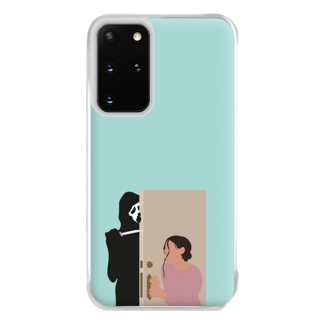 Tara And Ghostface - Scream Phone Case for Galaxy S20 Plus