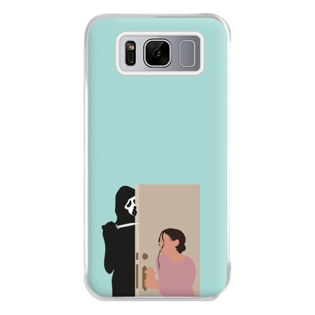 Tara And Ghostface - Scream Phone Case for Galaxy S8 Plus