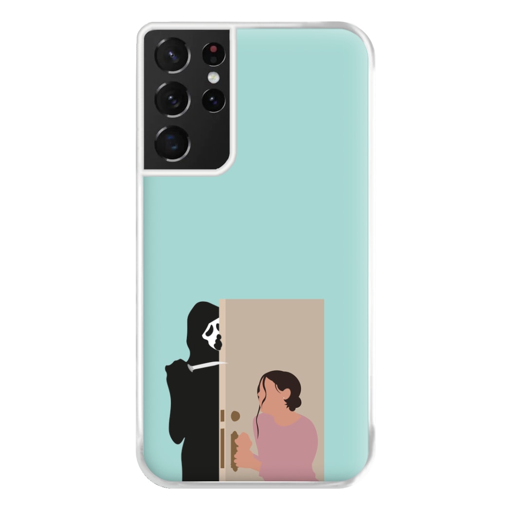 Tara And Ghostface - Scream Phone Case for Galaxy S21 Ultra