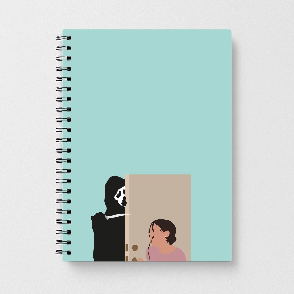 Tara And Ghostface - Scream Notebook