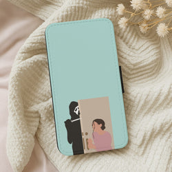 Tara And Ghostface - Scream Wallet Phone Case