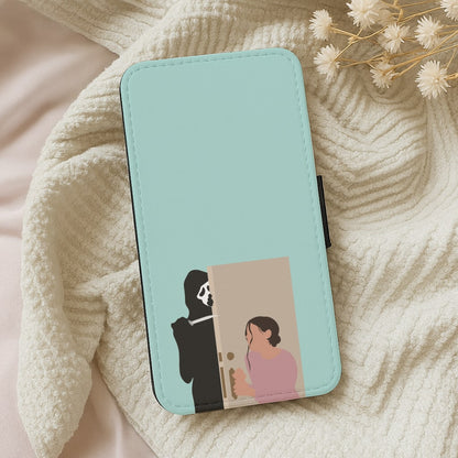 Tara And Ghostface - Scream Wallet Phone Case