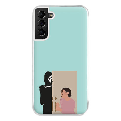 Tara And Ghostface - Scream Phone Case for Galaxy S21 Plus