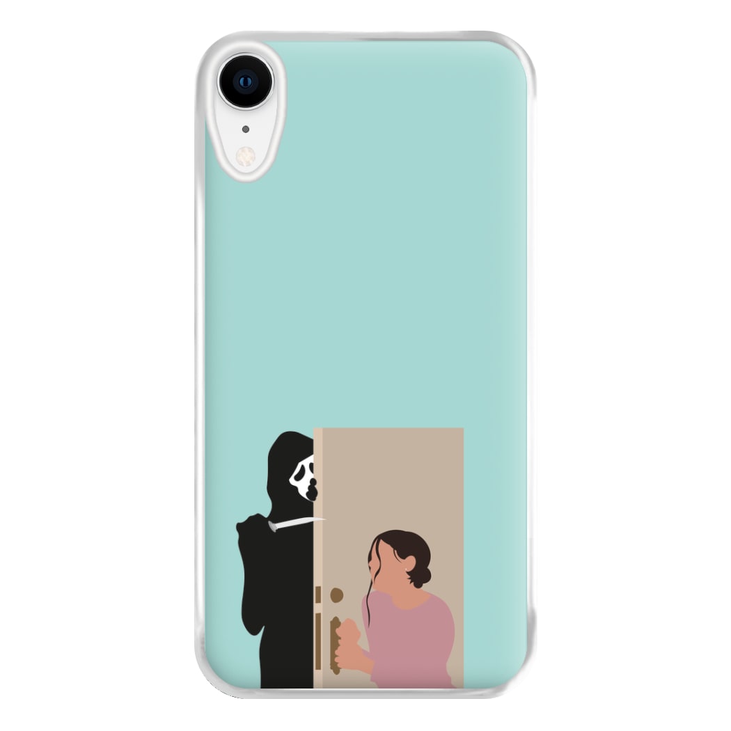 Tara And Ghostface - Scream Phone Case for iPhone XR