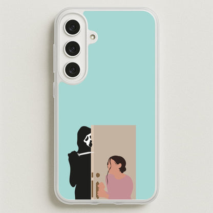 Tara And Ghostface - Scream Phone Case for Galaxy S25FE