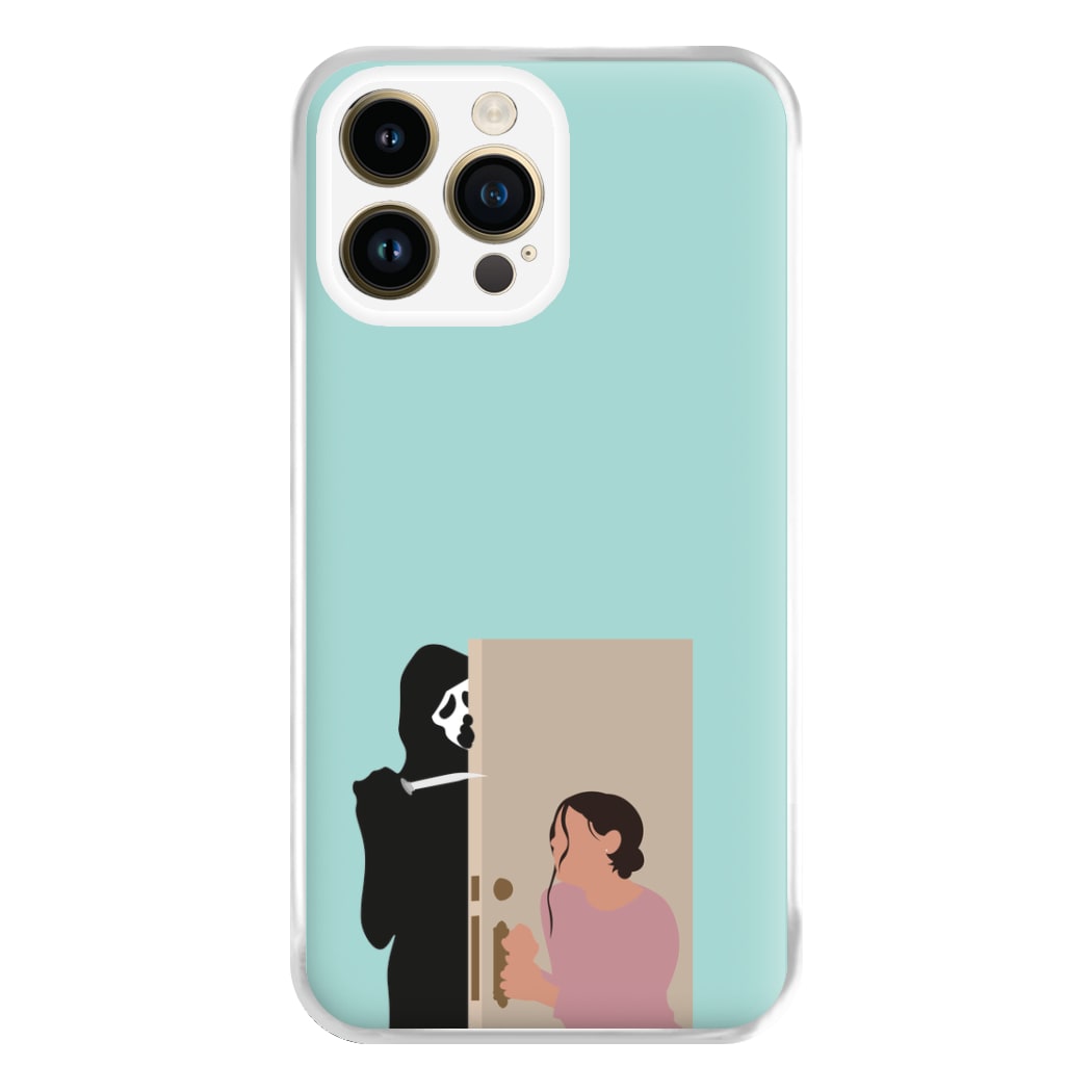 Tara And Ghostface - Scream Phone Case for iPhone 14 Pro Max