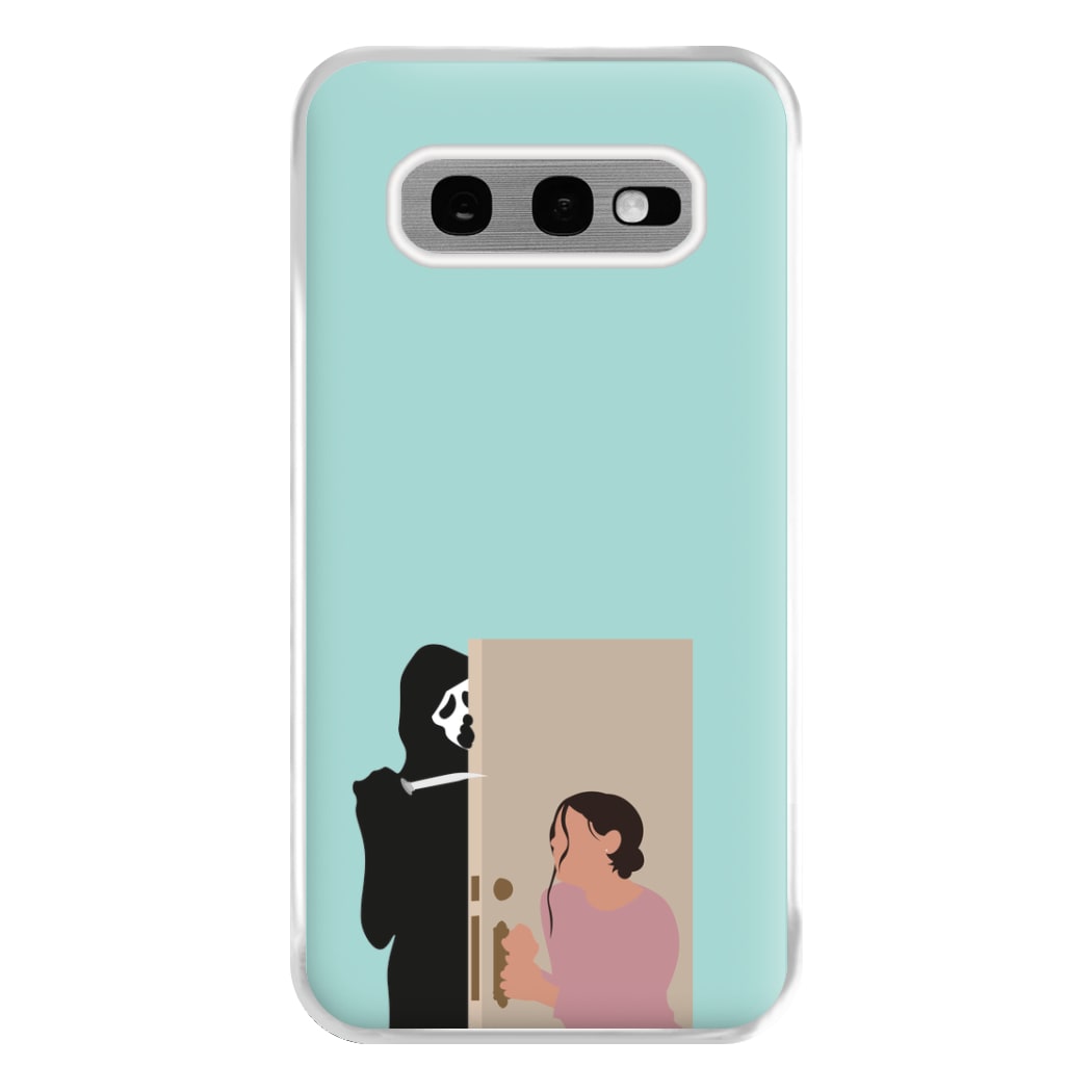 Tara And Ghostface - Scream Phone Case for Galaxy S10e