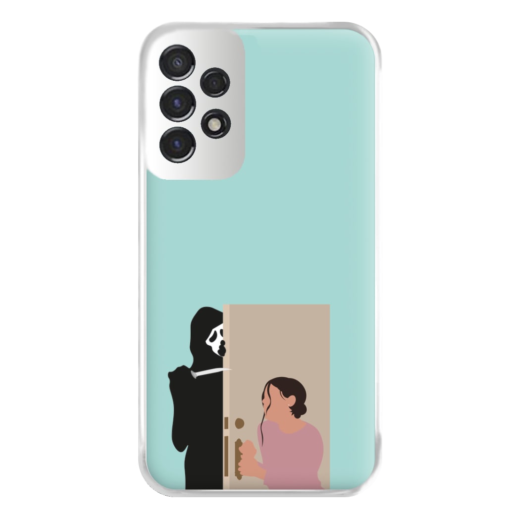 Tara And Ghostface - Scream Phone Case for Galaxy A53