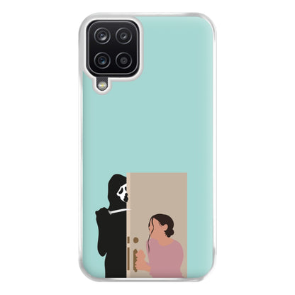 Tara And Ghostface - Scream Phone Case for Galaxy A12