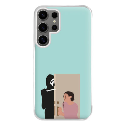 Tara And Ghostface - Scream Phone Case for Galaxy S24 Ultra