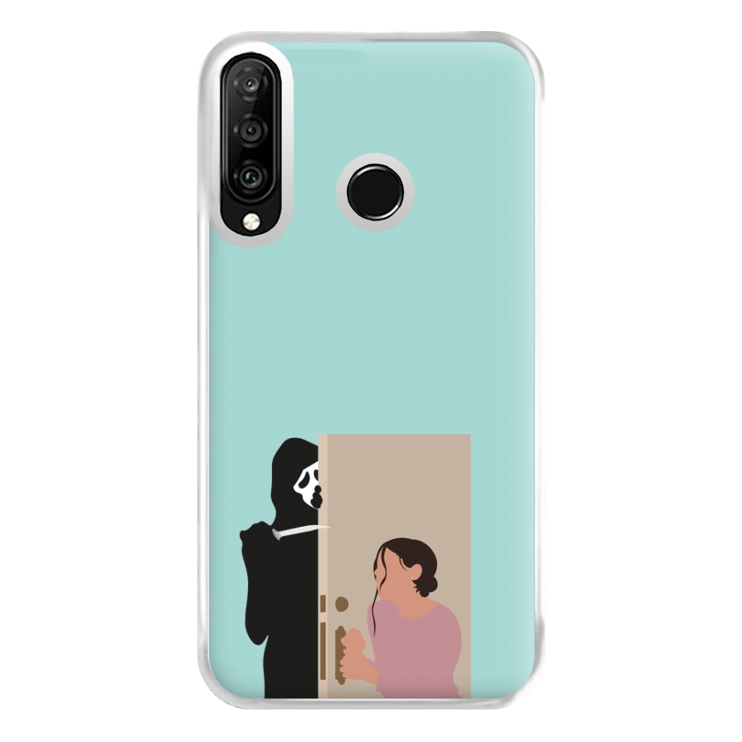 Tara And Ghostface - Scream Phone Case for Huawei P30 Lite