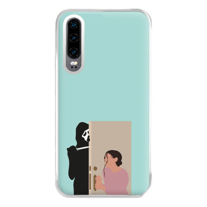 Tara And Ghostface - Scream Phone Case for Huawei P30