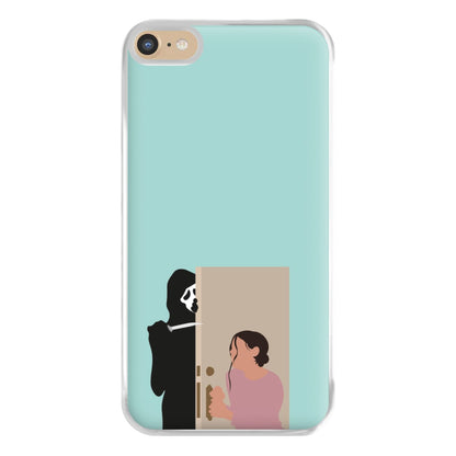 Tara And Ghostface - Scream Phone Case for iPhone 6 Plus / 7 Plus / 8 Plus