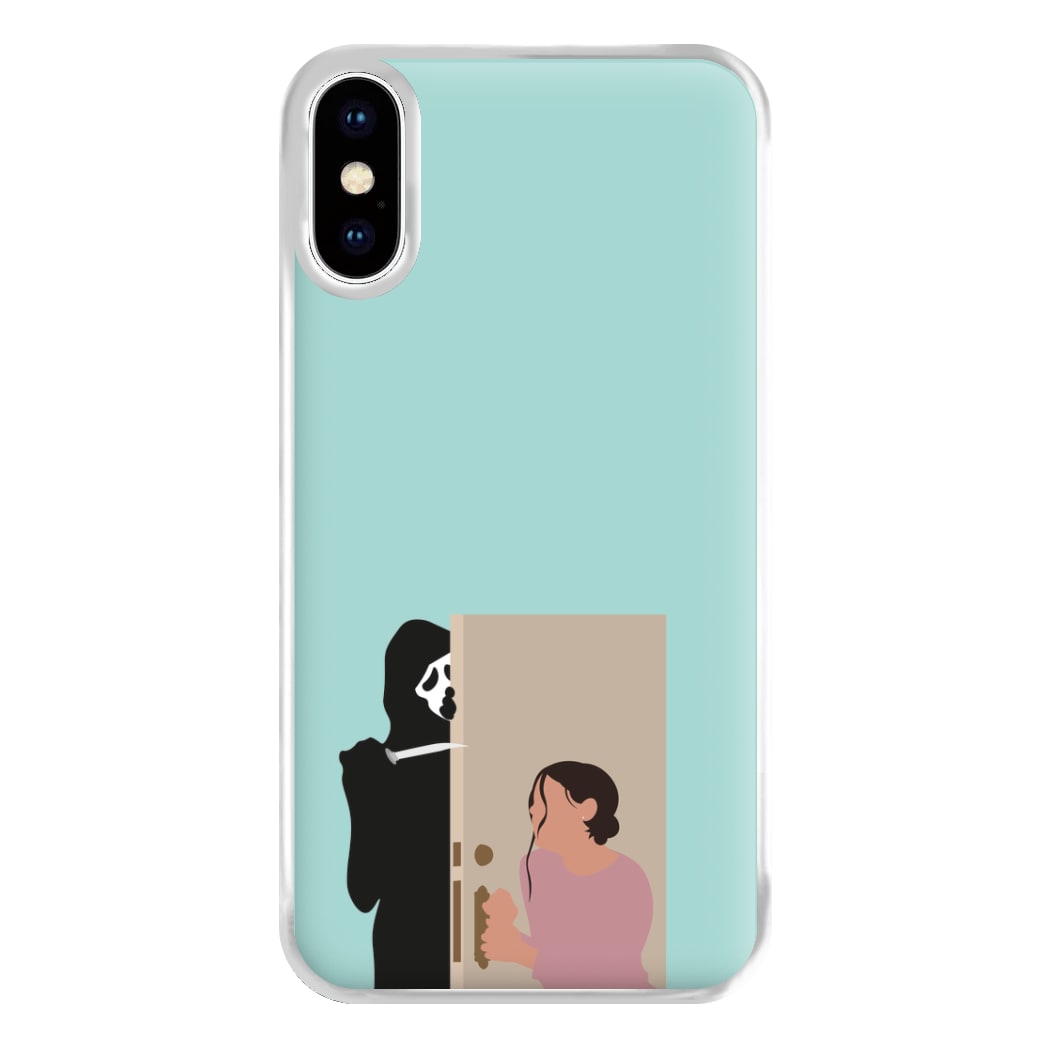 Tara And Ghostface - Scream Phone Case for iPhone XS Max