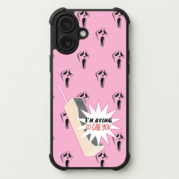 I'm Dying To Call You - Scream Phone Case — Bumper case