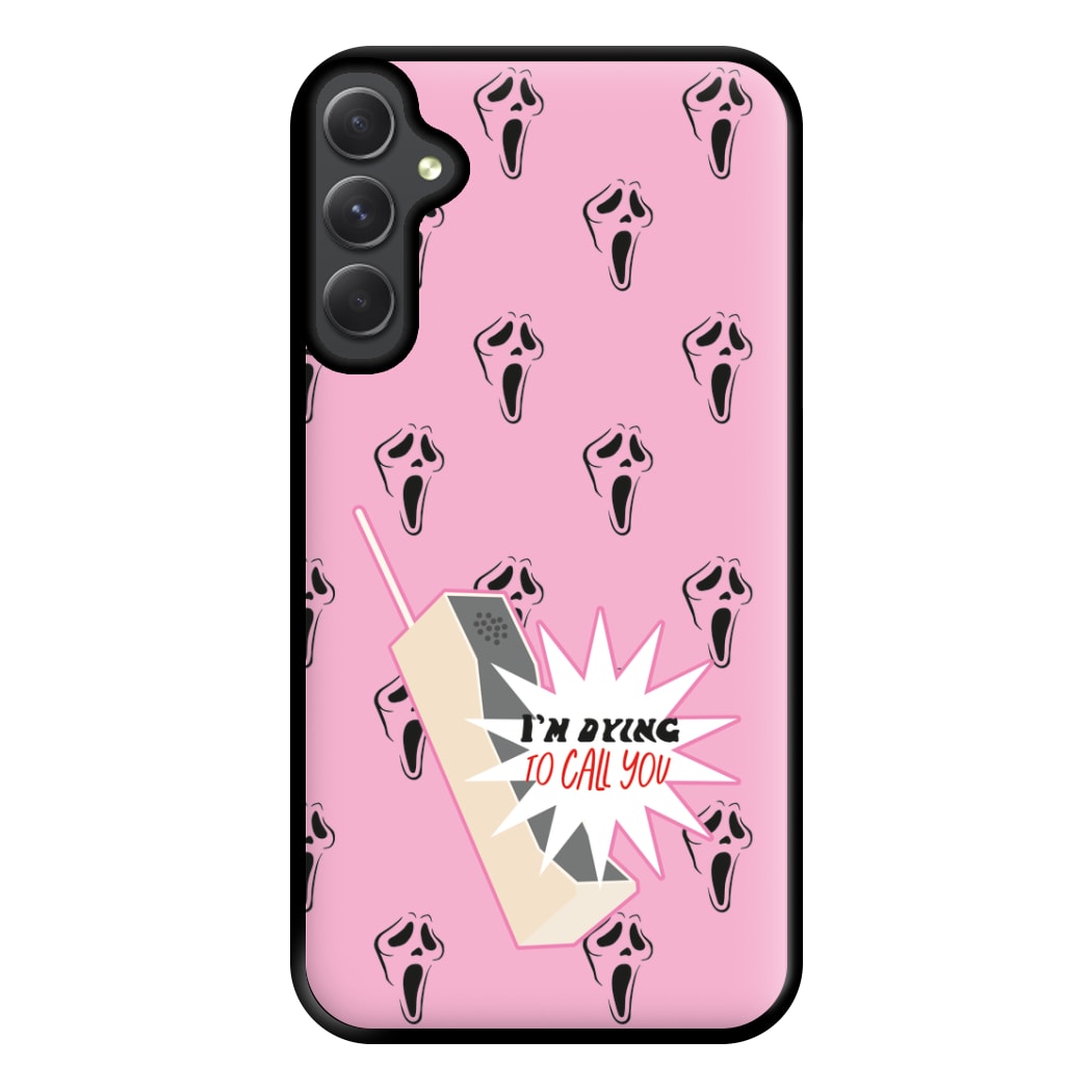 I'm Dying To Call You - Scream Phone Case for Galaxy A34